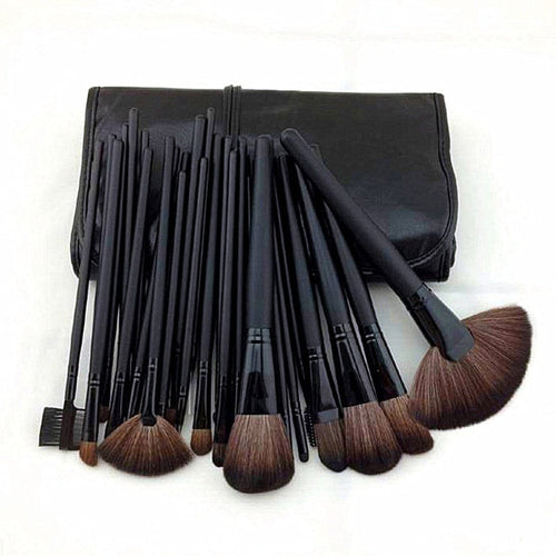 24 pcs Makeup Brush Sets Professional Cosmetics Brushes Eyebrow Powder|