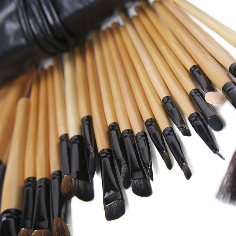 24 pcs Makeup Brush Sets Professional Cosmetics Brushes Eyebrow Powder|